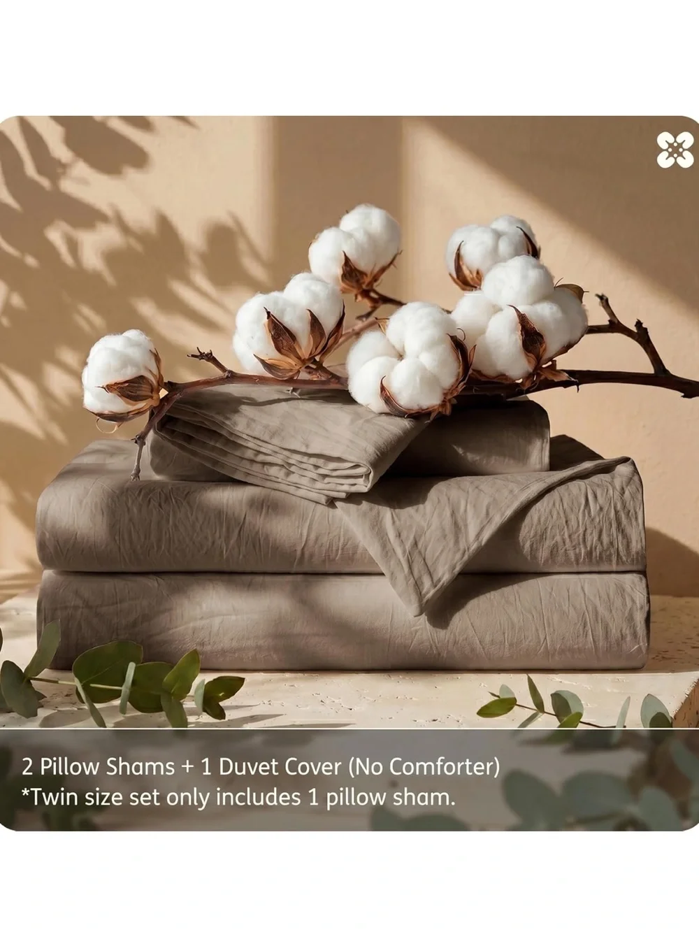 Bedsure relaxed linen